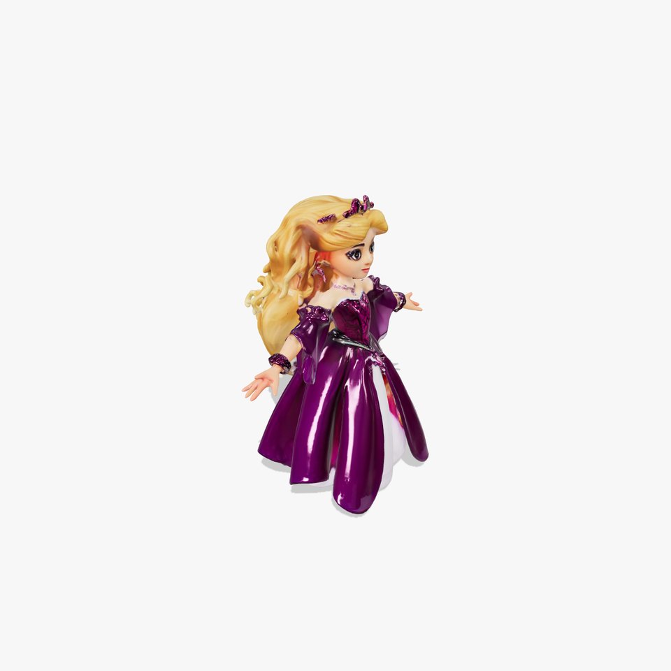Princess Fantasy Character Model Rigged and Animated